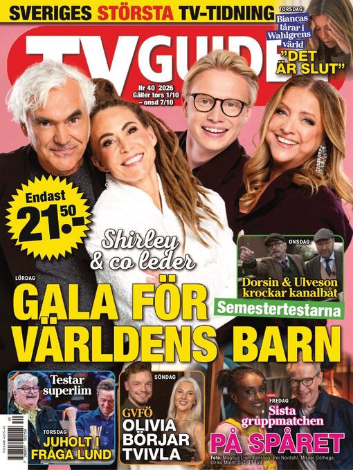 Cover image for TV-guiden SE